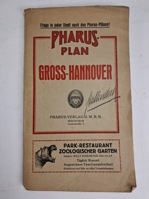 gebrauchtes Buch – anonym – Pharus-Plan Groß-Hannover