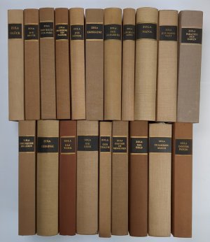Die Rougon-Macquart - 20 Bände (komplett!) Natur- und Sozialgeschichte einer Familie unter dem Zweiten Kaiserreich