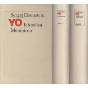 gebrauchtes Buch – Sergej Eisenstein – YO. Ich selbst Memoiren