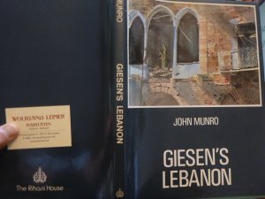 gebrauchtes Buch – Munro, John / Giesen – Giesen's Lebanon -(Aquarelle)