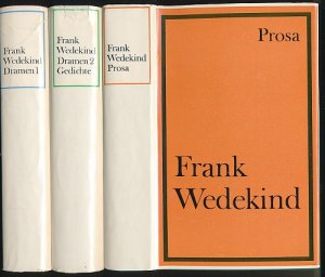 Werke in drei Bänden. Band 1: Dramen 1. / Band 2: Dramen 2. Gedichte. / Band 3: Prosa. Erzählungen, Aufsätze, Selbstzeugnisse. Briefe. Herausgegeben und […]