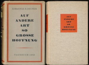 Auf andere Art so große Hoffnung. Tagebuch 1950.