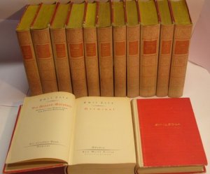 Die Rougon-Macquart. Geschichte einer Familie unter dem zweiten Kaiserreich. [14 Bände von 20.] Aus dem Franz. von Franz Franzius, Hans Kauders, Max Pulver […]