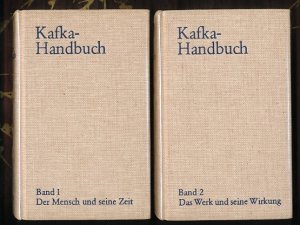 Kafka-Handbuch in zwei Bänden. Unter Mitarbeit zahlreicher Fachwissenschaftler herausgegeben von Hartmut Binder. Band 1: Der Mensch und seine Zeit. Band […]