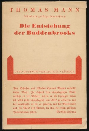 Lübeck als geistige Lebensform (Die Entstehung der Buddenbrooks.) Rede, gehalten am 5. Juni im Stadttheater zu Lübeck aus Anlaß der 700 Jahrfeier der […]