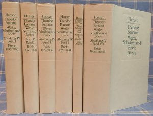 Werke, Schriften und Briefe. Abteilung IV: Briefe. [5 Bände in 6 Büchern.] Herausgegeben von Walter Keitel und Helmuth Nürnberger.