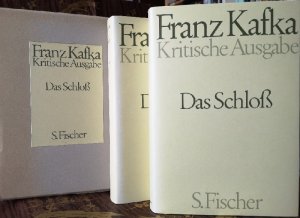 Schriften, Tagebücher, Briefe. Kritische Ausgabe. Das Schloß. / Das Schloß. Apparatband. Herausgegeben von Malcolm Pasley.