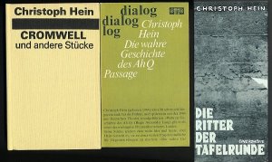 Konvolut von 2 Stücke-Ausgaben und einem Theaterprogramm.] Cromwell und andere Stücke. / Die wahre Geschichte des Ah Q. Passage. / Die Ritter der Tafelrunde […]