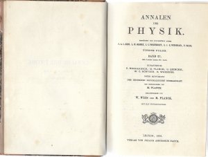 Einstein in Annalen der Physik - 4.Folge, Band 27 (332) 1908.