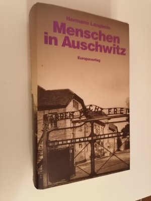 gebrauchtes Buch – Hermann Langbein – Menschen in Auschwitz