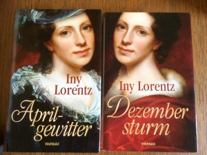 gebrauchtes Buch – Iny Lorentz – Dezembersturm + Aprilgewitter