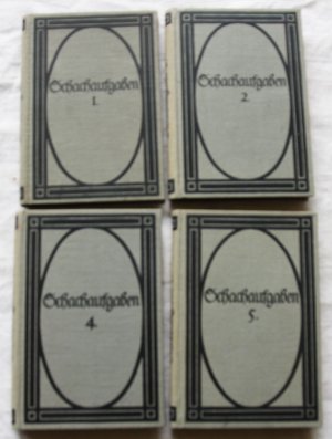 Sammlung leichter Schachaufgaben Band 1, 2, 4, 5