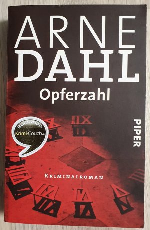 gebrauchtes Buch – Arne Dahl – Opferzahl