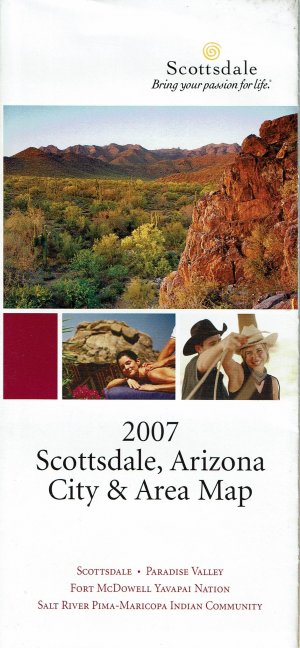 gebrauchtes Buch – 2007 Scottdale, Arizona - City & Area Map