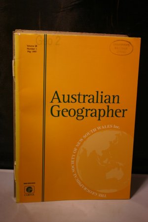 gebrauchtes Buch – Aplin, Graeme  – Australian Geographer, Vol. 28, No. 1 (May 1997)