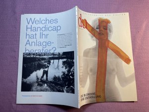 gebrauchtes Buch – Marco Meier (Chefredaktor) – Die Blondine. Eine Enthüllung - du. Die Zeitschrift der Kultur Heft Nr. 7/1999 (697)