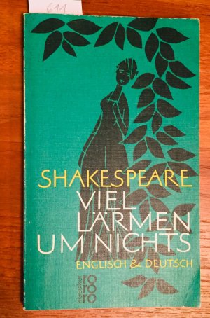 antiquarisches Buch – Shakespeare – Viel Lärm um nichts - Englisch Deutsch