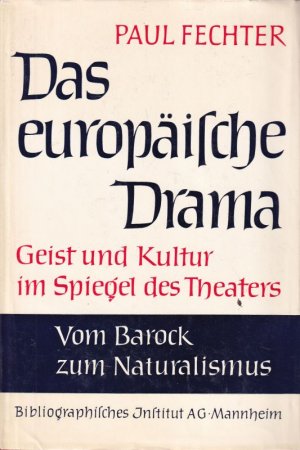 Das Europäische Drama Band I. bis III. (3 Bände)