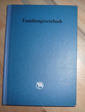 antiquarisches Buch – Ministerium der Justiz  – Familiengesetzbuch der Deutschen Demokratischen Republik