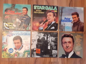 gebrauchter Tonträger – Peter Alexander – 6LP vonPeter Alexander International(RAR),Stargalla 2LP,Im Land Lieder,Von der Donau zum Don