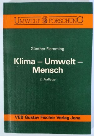 gebrauchtes Buch – Günther Flemming – Klima - Umwelt - Mensch