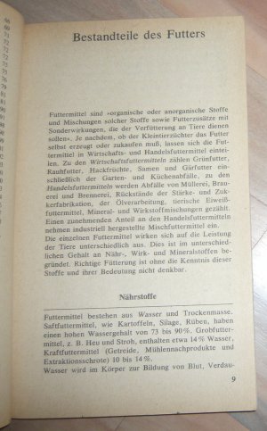 gebrauchtes Buch – Heinz Pingel – Kleintiere richtig füttern