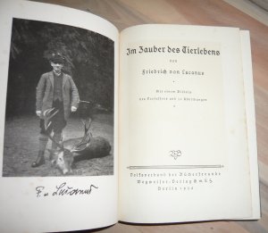 antiquarisches Buch – Friedrich von Lucanus – Im Zauber des Tierlebens