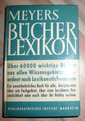 antiquarisches Buch – Autorenkollektiv – Meyers Bücherlexikon