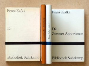 Konvolut von 4 Bibliothek-Suhrkamp-Bänden].