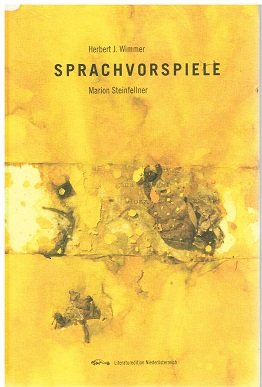 gebrauchtes Buch – Herbert J. Wimmer – Sprachvorspiele. 55 Bilder von Marion Steinfeller.