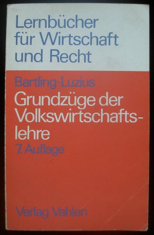 Grundzüge der Volkswirtschaftslehre