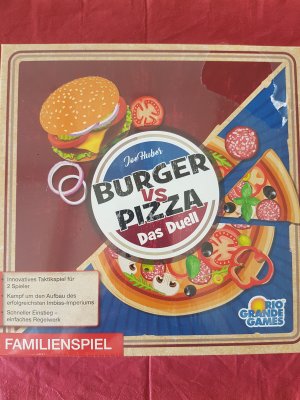 Burger vs Pizza Das Duell