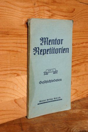 Geschichtsdaten (Mentor-Repetitorien)