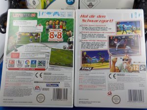 gebrauchtes Spiel – Wii Spielesammlung mit 4 Spielen  All Star KARATE, My SIMS, Wii MUSIC, FIFA 09