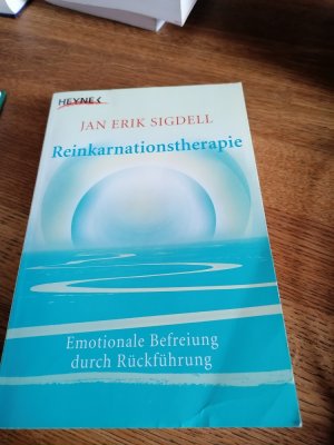 gebrauchtes Buch – Sigdell, Jan E – Reinkarnationstherapie