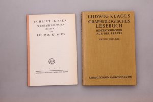 GRAPHOLOGISCHES LESEBUCH. Hundert Gutachten aus der Praxis unter Mitwirkung von Fachgenossen