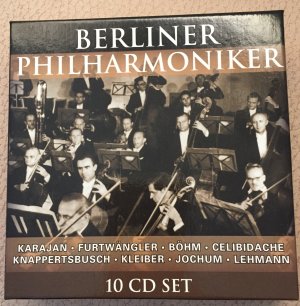 gebrauchter Tonträger – Orchesterwerke diverse – Berliner Philharmoniker 10 CDs