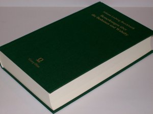 gebrauchtes Buch – Burckhardt, Johann Ludwig – Bemerkungen über die Beduinen und Wahaby - Gesammelt während seinen Reisen im Morgenlande