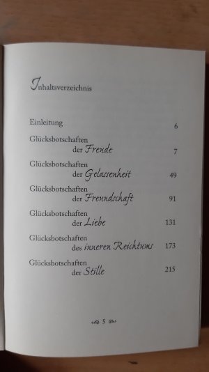 gebrauchtes Buch – Weisheiten des Glücks