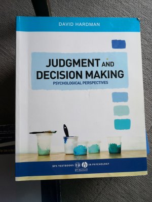 Judgment and Decision Making