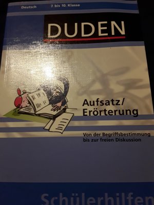 gebrauchtes Buch – Aufsatz/Erörterung