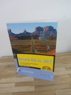 gebrauchtes Buch – Peter Monadjemi – Route 66 to.NET 66 fertige Beispiele zum Ausprobieren mit Visual Basic .NET