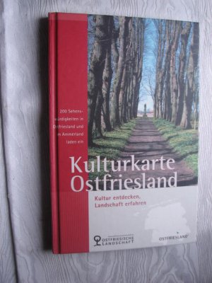 gebrauchtes Buch – Monika van Lengen – Kulturkarte Ostfriesland - Kultur entdecken, Landschaft erfahren