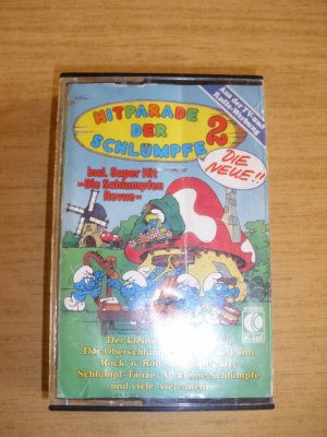 gebrauchter Tonträger – Hitparade der Schlümpfe 2, MC 1344, K-tel, Stereo
