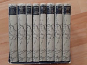 中古本　『 hermannhesse Jubilaumsausgabe ( ヘルマン・ヘッセ記念版　小判8冊セット）』ドイツ語 : Hermann Hesse die Romane und die Grossen Erzahlungen