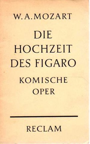 Die Hochzeit des Figaro