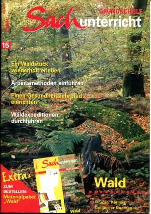 Grundschule Sachunterricht 15/2002: WALD / Heft + Materialpaket (vollständig)