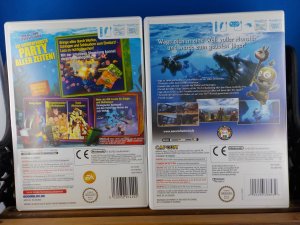 gebrauchtes Spiel – Wii Spielesammlung mit 6 Spielen mit SMASH PARTY, Karate, Star Wars, Monster Hunter