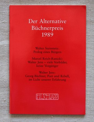 Der alternative Büchnerpreis 1989: Walter Jens