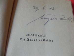 Der Weg übers Gebirg ***ERSTAUSGABE ORIGINAL SIGNIERT HANDSIGNIERT SIGNED***